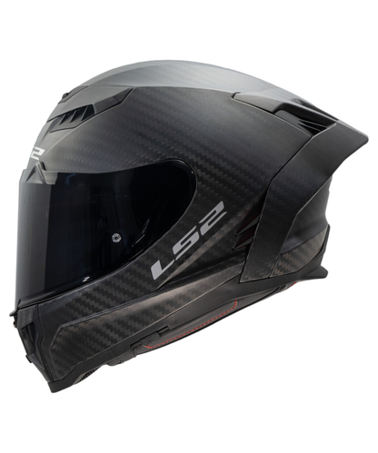 LS2 FF807 Dragon Solid Carbon Fiber Helmet (EE 22.06) - Gloss Black