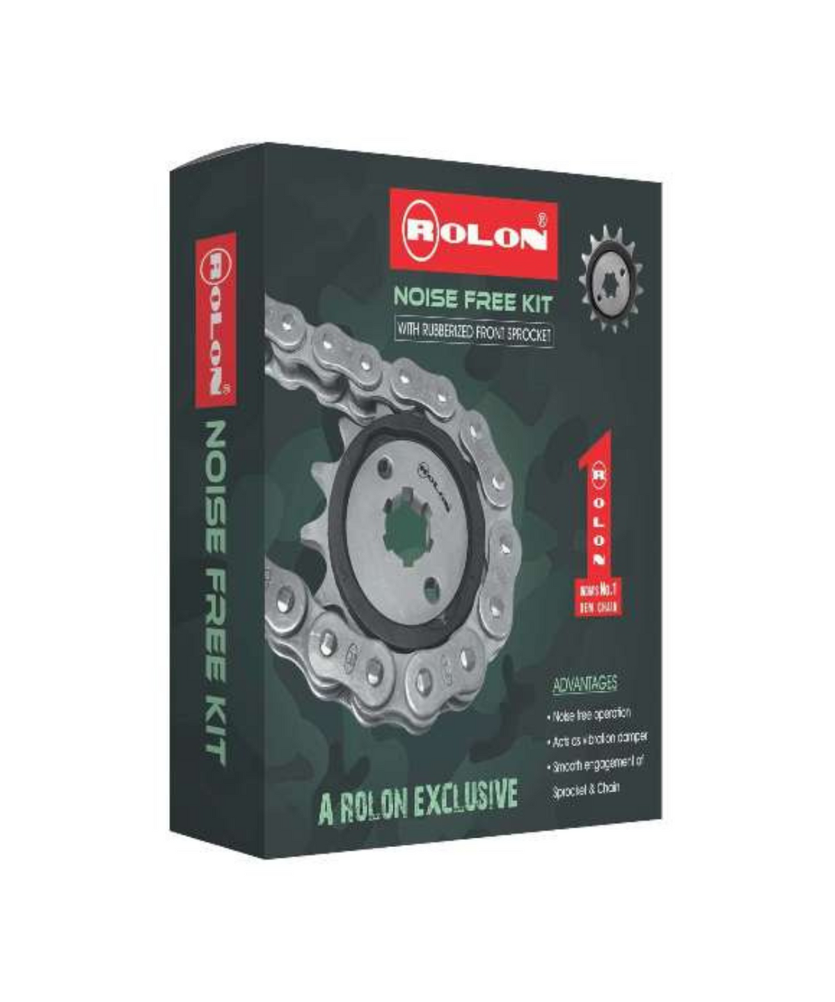 Rolon Triumph Speed 400 / Scrambler 400 Noise Free Chain Sprocket Kit - KIT HXR 427NF - Rolon