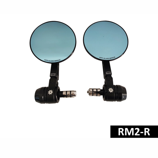 BOBO RM2-R Round Shape Bar End Mirror