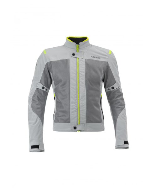 Acerbis Ramsey MY Vented Riding Jacket - Grey Yellow