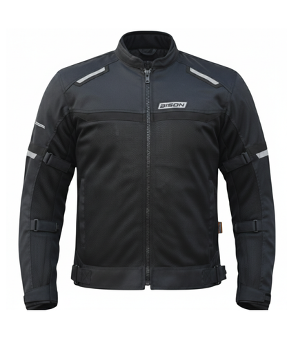 Bison ProGear Comet Level 2 Riding Jacket - Black