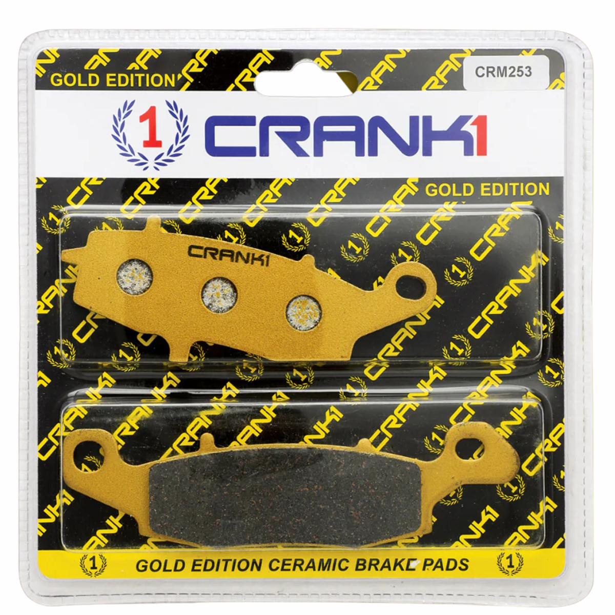 Crank1 Ceramic Brake Pads - CRM534 + CRM253 - Crank 1