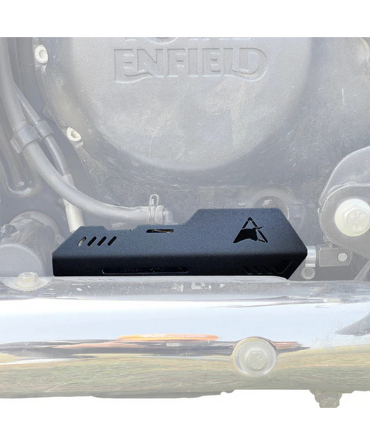 Auto Engina Master Cylinder Guard for Royal Enfield Meteor 350 - Black
