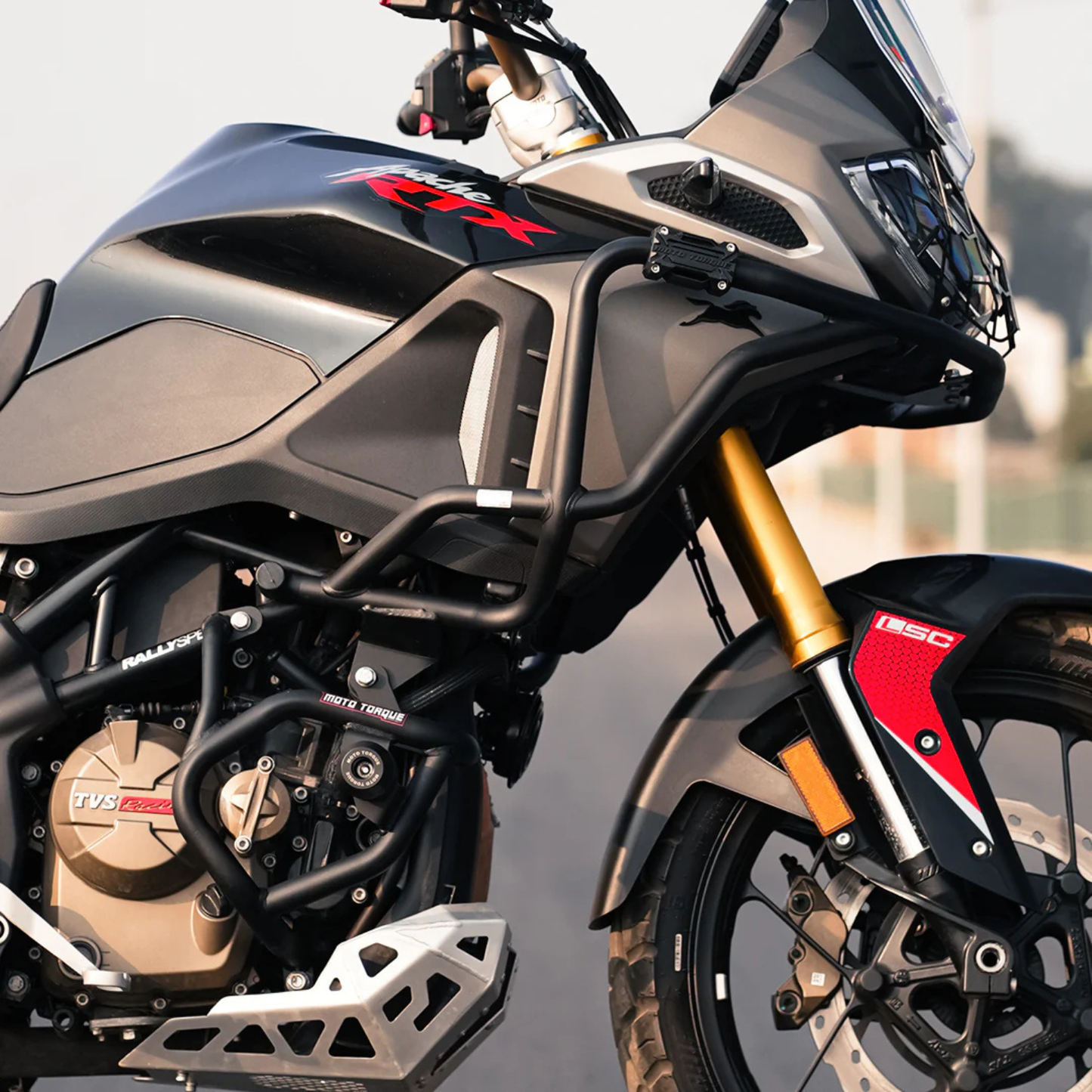 Moto Torque Apache RTX 300 Stallion Crash Guard - Black
