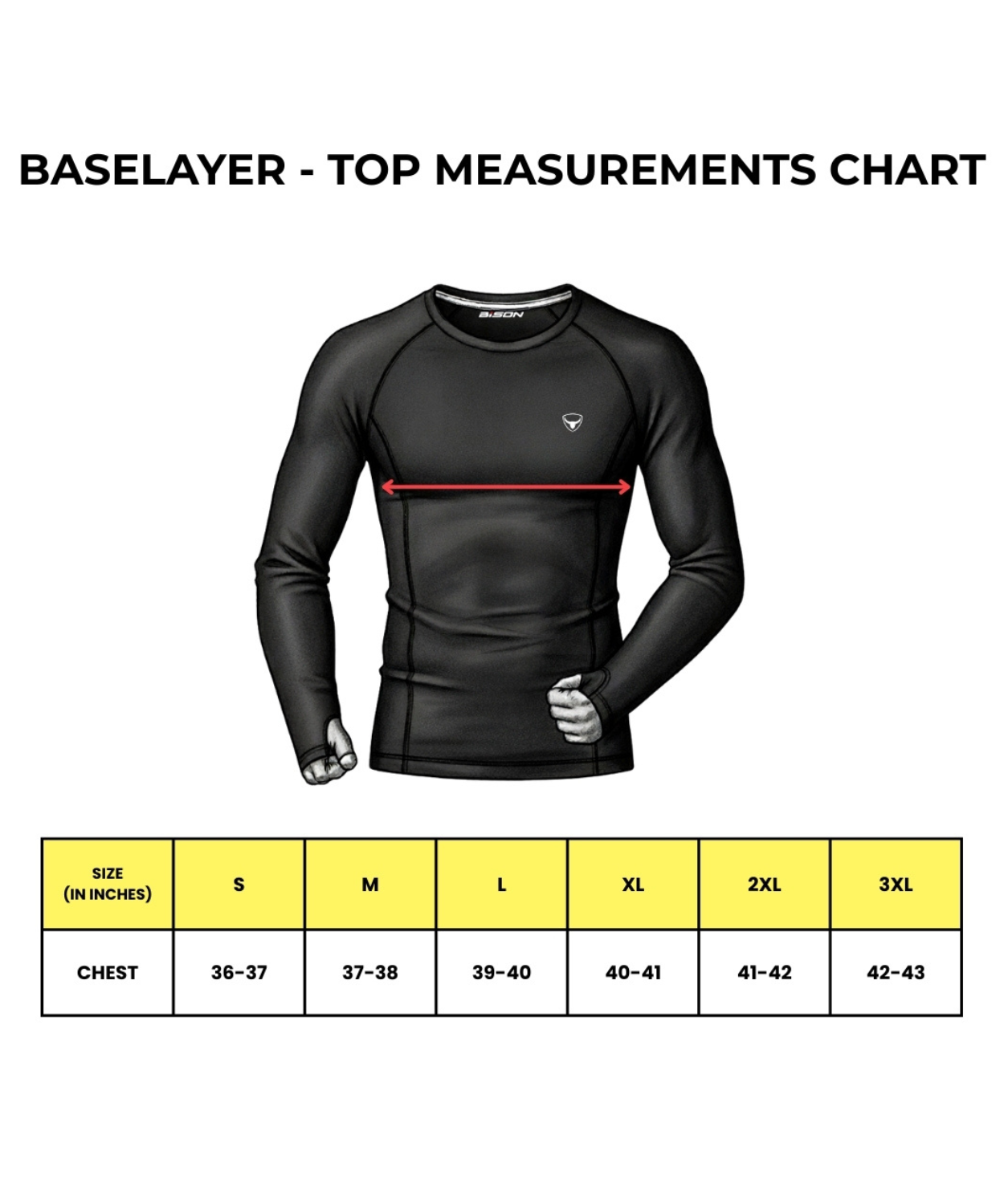 Bison ProGear Base Layer Top