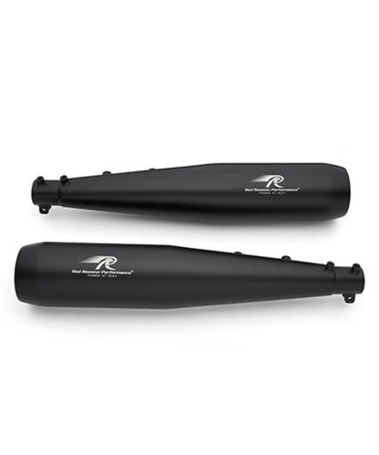Red Rooster Performance Stellar Pro Exhaust For Royal Enfield Interceptor 650 / GT 650 - Black Matte