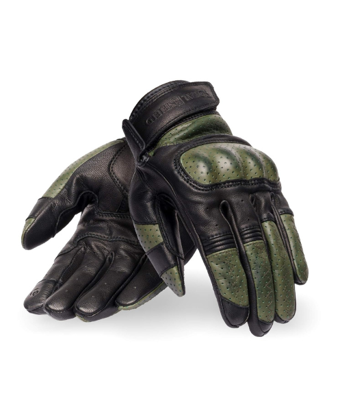 Royal Enfield Urban Tourer Riding Gloves - Olive Green