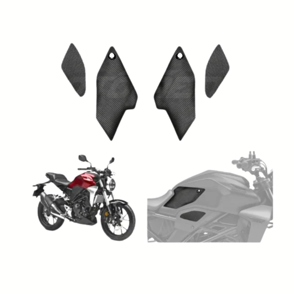 Mototrendz Honda CB 300R Traction Pads