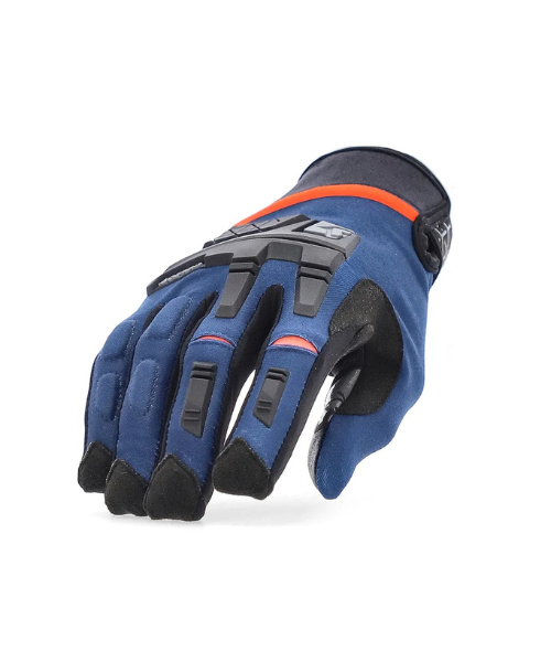 Acerbis X-Enduro Riding Gloves - Blue Orange