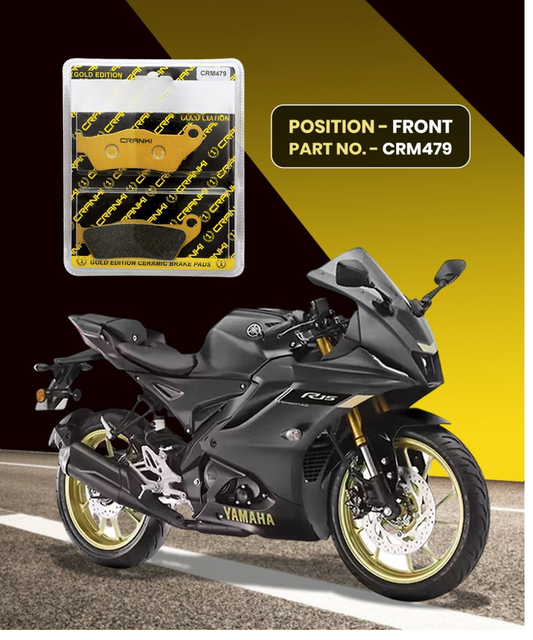 Crank1 Yamaha R15 V4 (2022) Ceramic Brake Pads