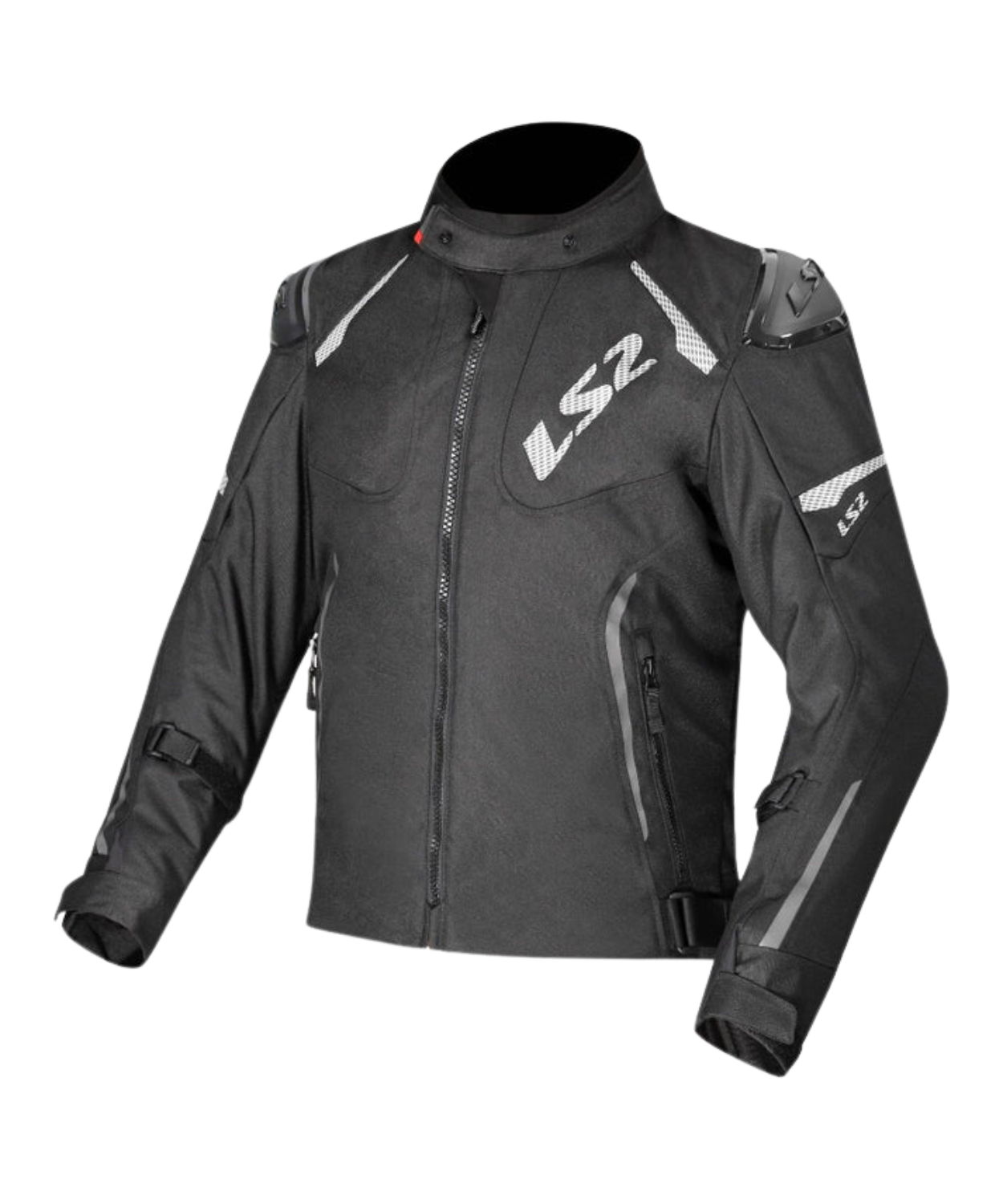 LS2 Zoom Man Riding Jacket - Black