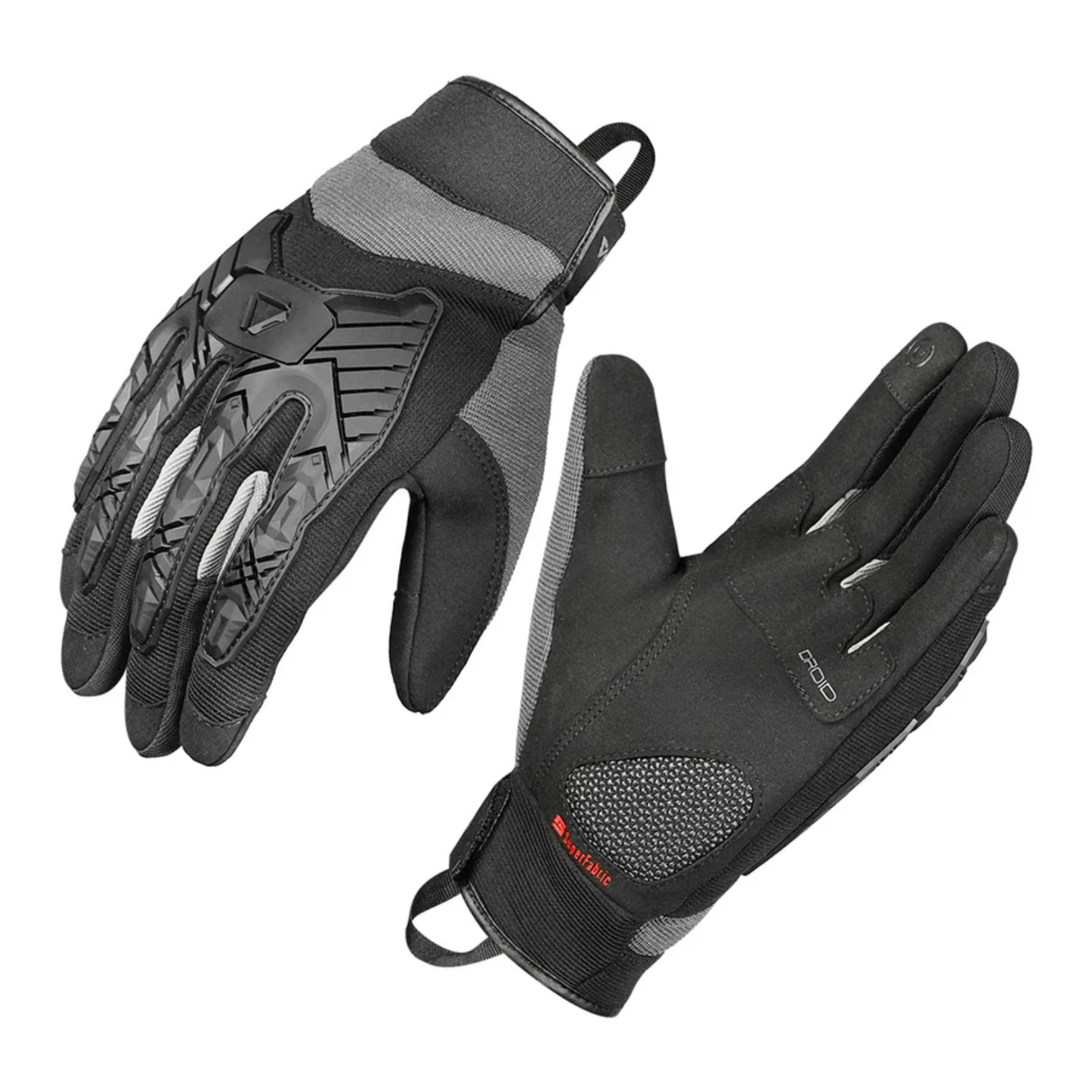 Korda Droid Riding Gloves - Grey