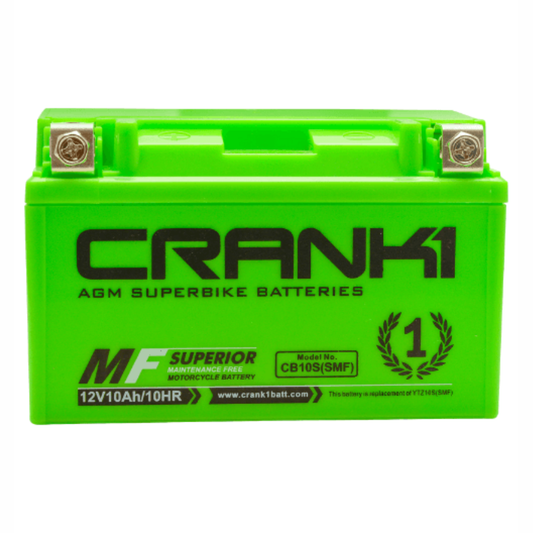 Crank1 Battery For Triumph Tiger 900 Rally Pro (2024 Onwards) - CB12A-BS