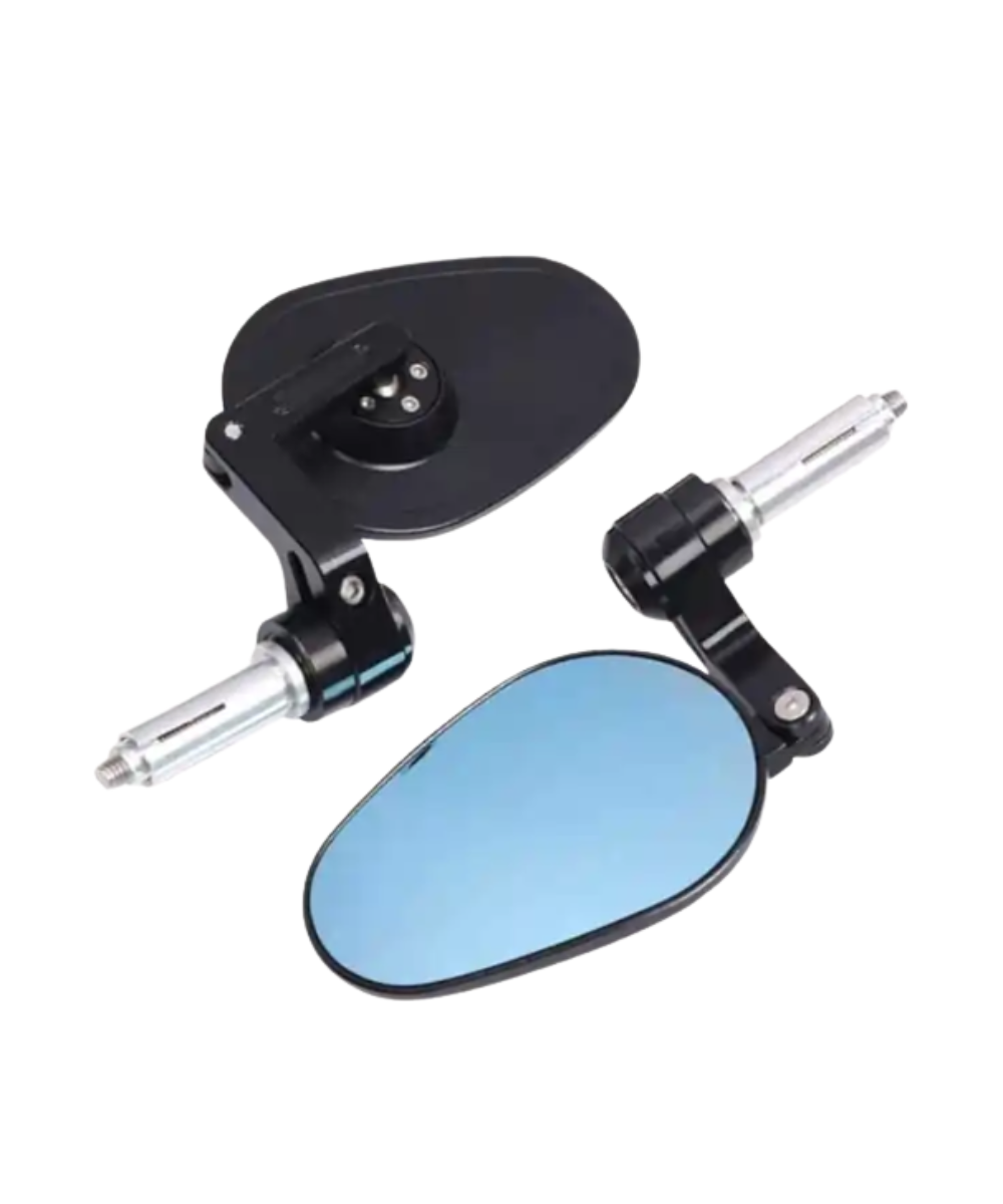 Moto Arch CNC Aluminium Motorcycle Handle Bar End Rear View Side Anti Glare Universal Mirrors