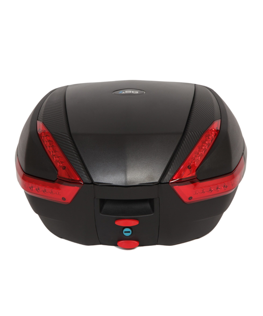 ASG SG 35 Liters Top Box - Black Red
