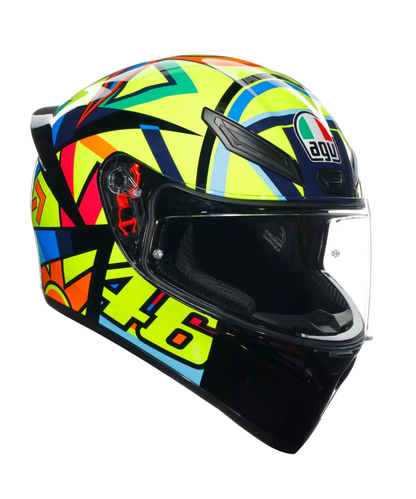 AGV K1 S Soleluna Helmet 2017 - Gloss Yellow Blue