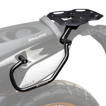 Auto Engina Rally Saddle Stay + Rally Top Rack for Royal Enfield Himalayan 450 - Black
