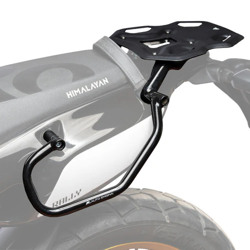 Auto Engina Rally Saddle Stay + Rally Top Rack for Royal Enfield Himalayan 450 - Black