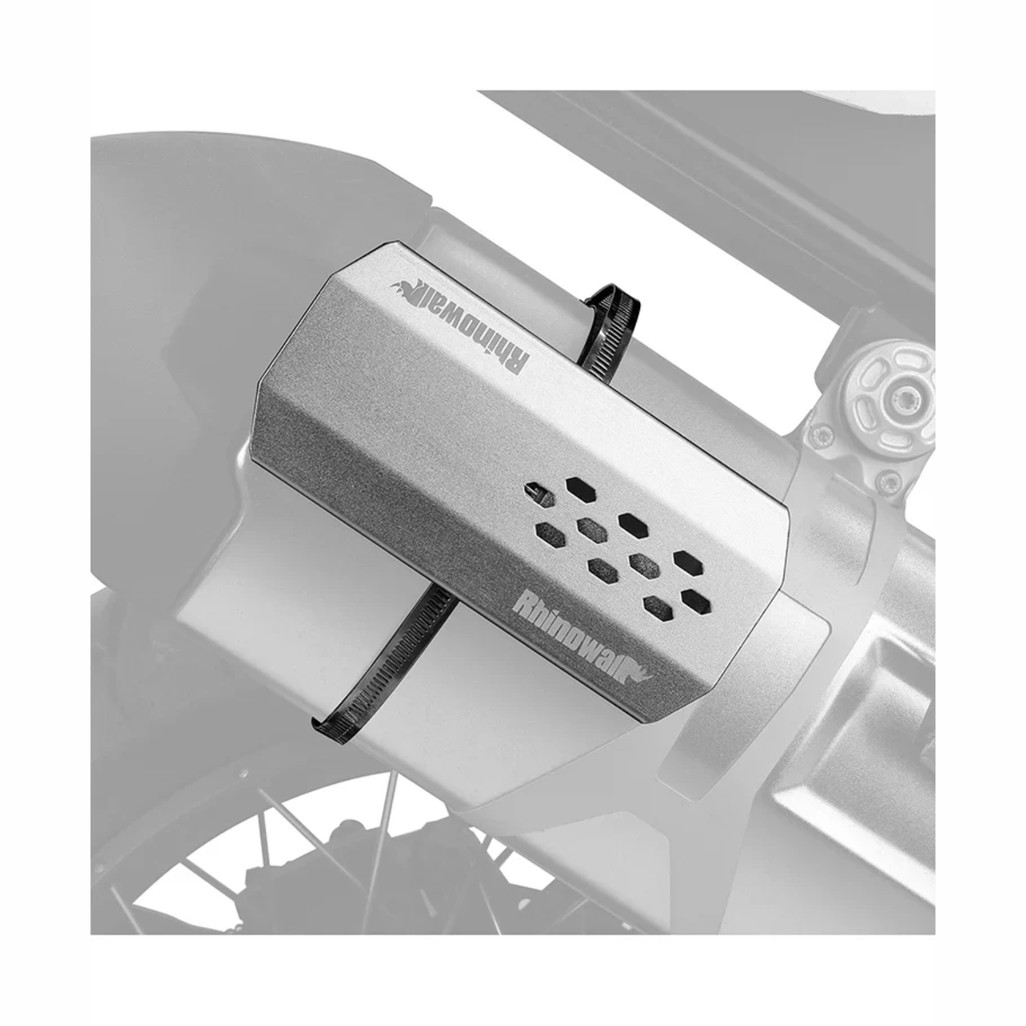 Rhinowalk Exhaust Heat Shield - Silver - MTR010