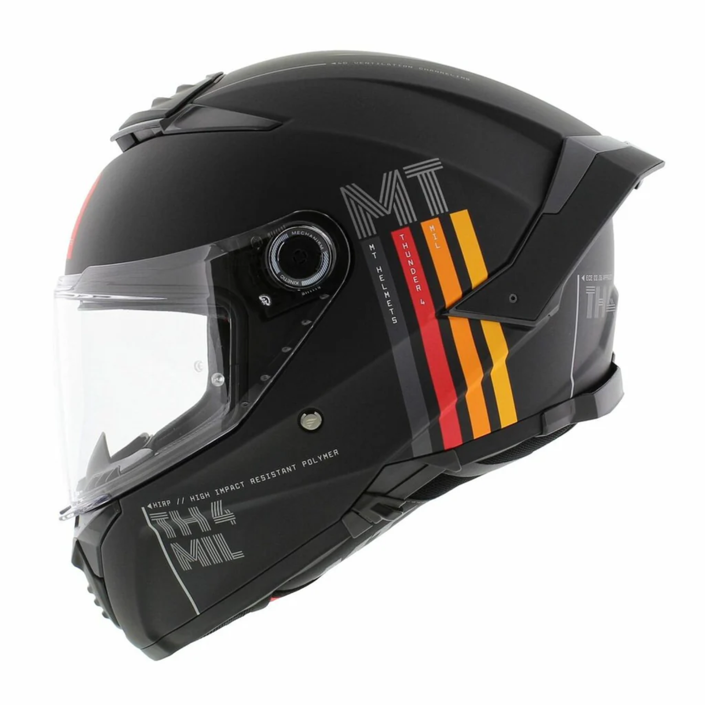 MT Thunder 4 SV MIL A11 Helmet - Gloss Black