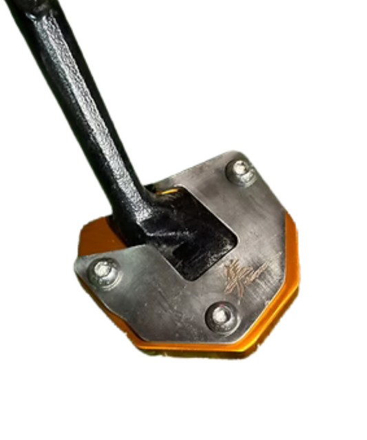 Motoverse Factory Customs Bigfoot Shoe Stand Extender for Suzuki Hayabusa Gen 1 / Gen 2 / Gen 3 - Orange - MB-SUZ-HAYAB