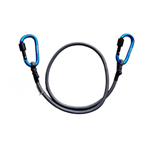Mototech QuickClip Bungee Tie-Down With Carabiner - 36 inches - 90 cm - Gray