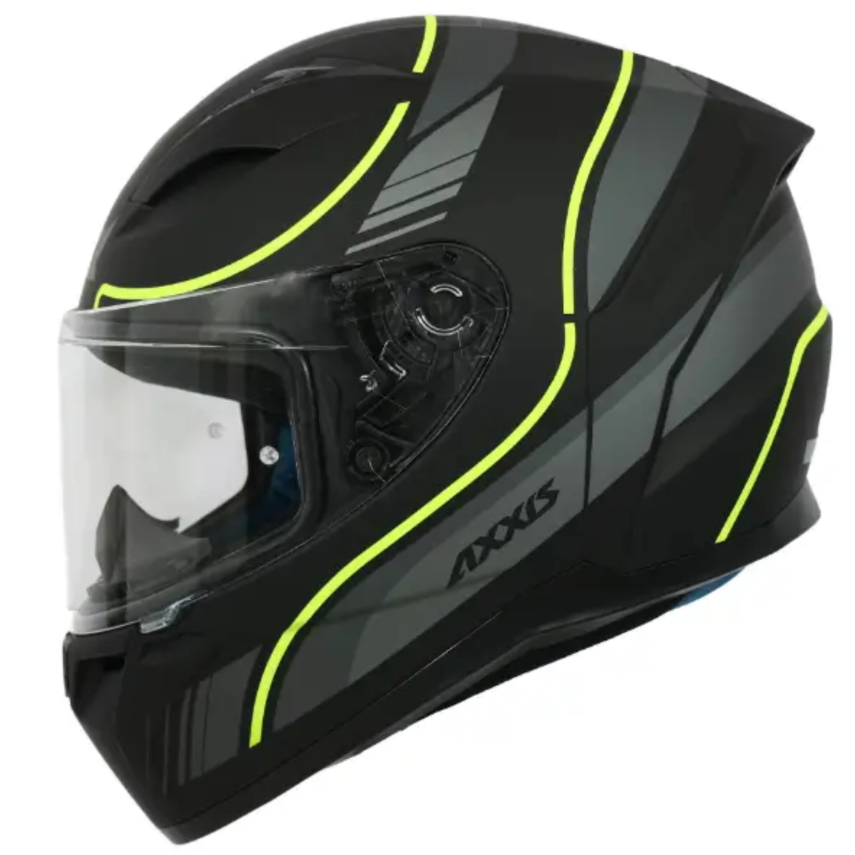 Axxis Segment Neyva B3 Helmet - Matt Fluo Yellow - Axxis
