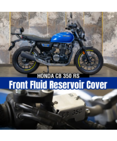 Zana Front Fluid Reservoir Oil Cover for Honda CB 350 RS Aluminium - ZI-8235