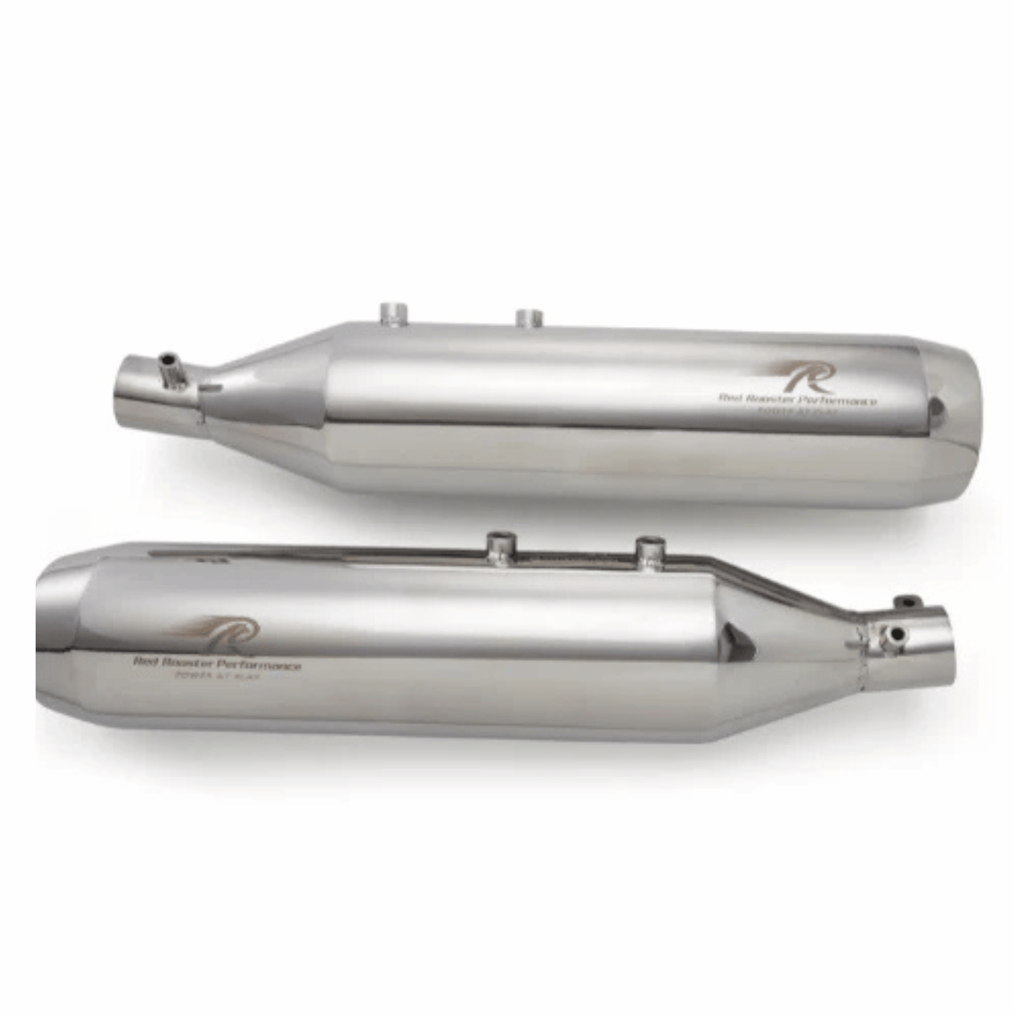 Red Rooster Performance Astral Exhaust for Royal Enfield Shotgun 650 - Silver Polish