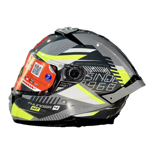 MT Thunder 4 SV Luminence H3 Helmet - Gloss Fluor