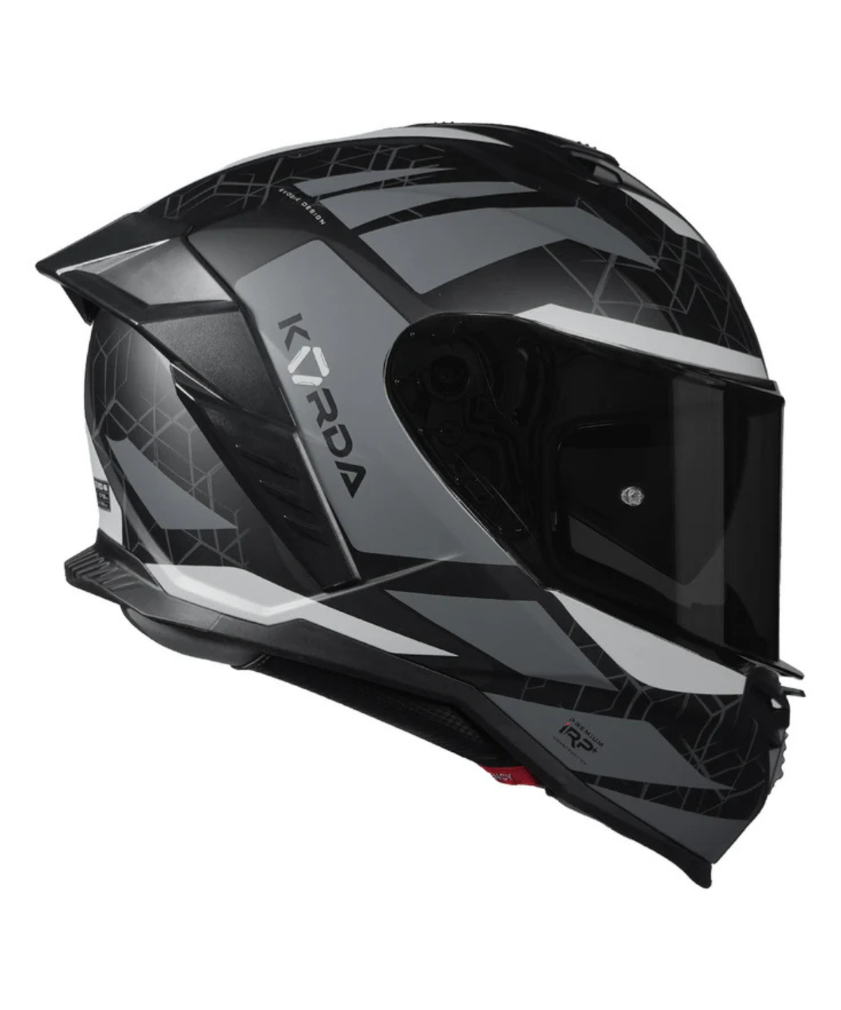 Korda Shockwave Evoque Helmet - Matt Black Grey - Korda
