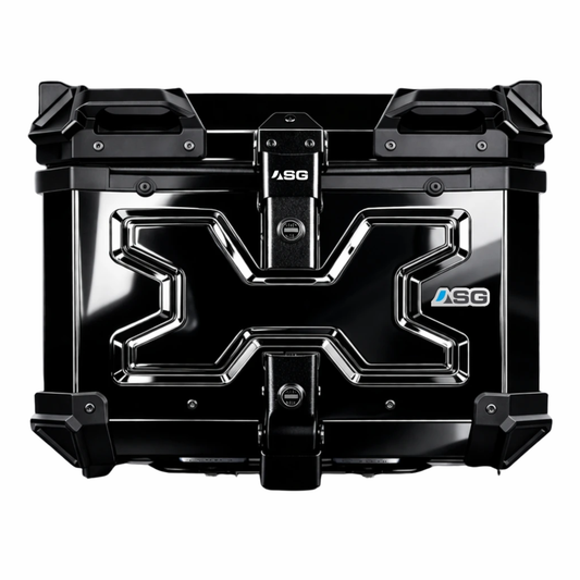 ASG AG-45L Aluminum Top Box - Mirror Black