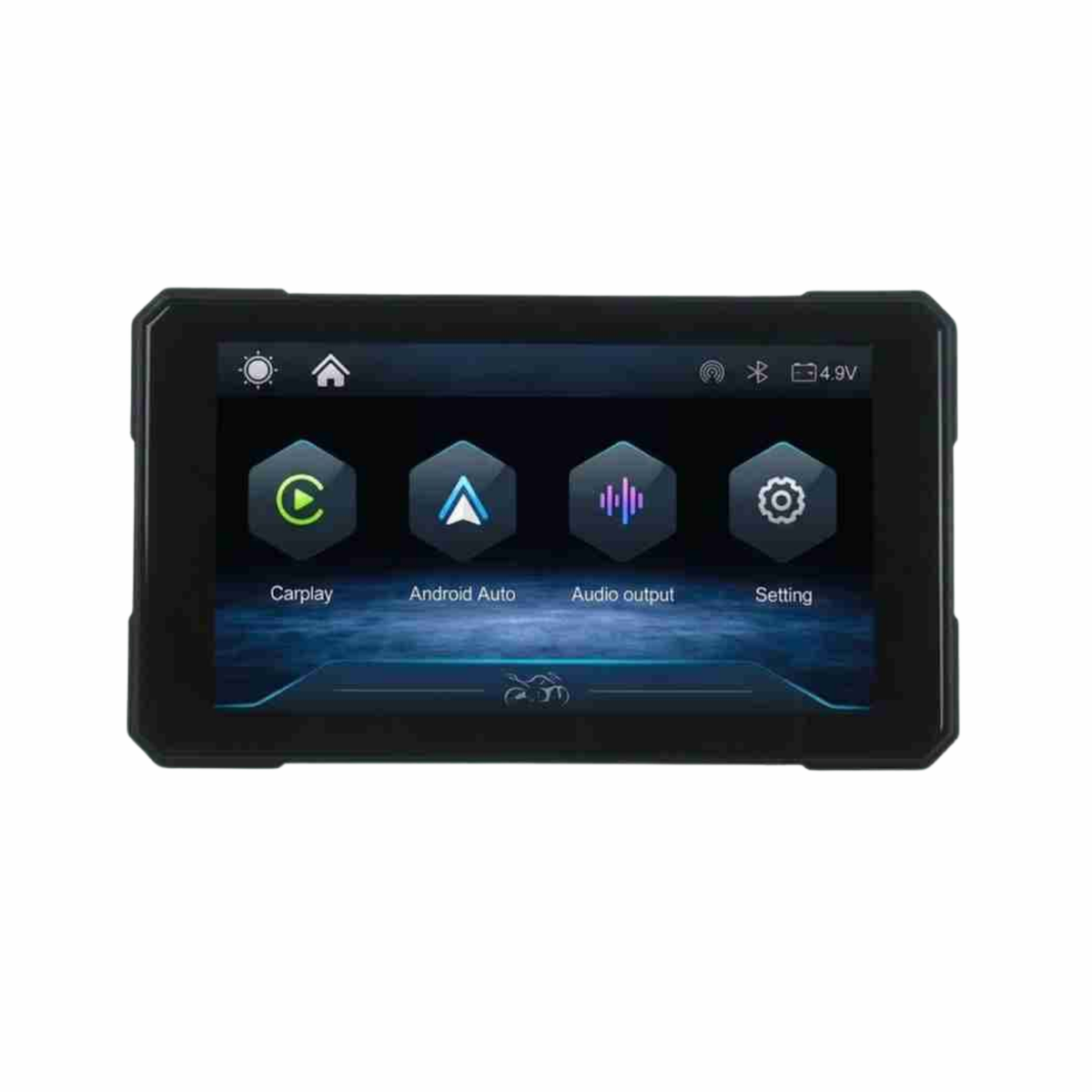 Simtac M3 Detachable Motorcycle GPS CarPlay And Android Auto System without TPMS