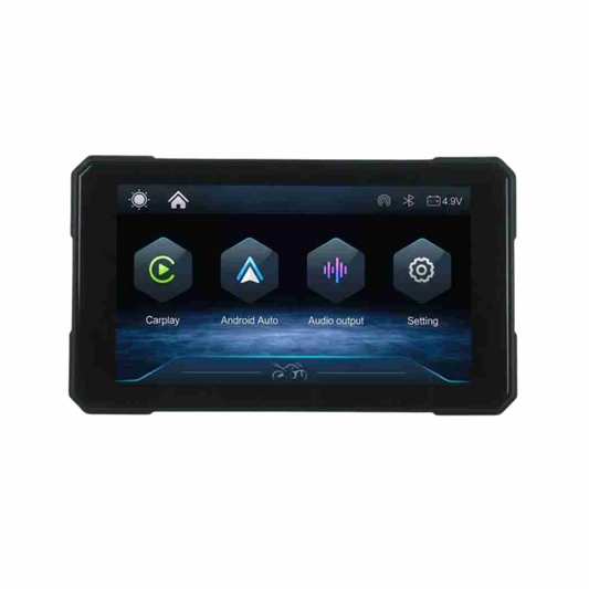 Simtac M3 Detachable Motorcycle GPS CarPlay And Android Auto System without TPMS