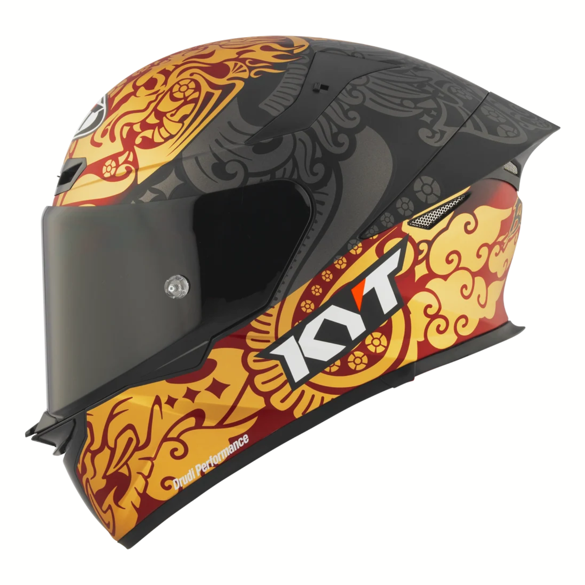KYT TT-Revo Enea Bastianini Indonesia Replica 2023 Helmet - Matt Black