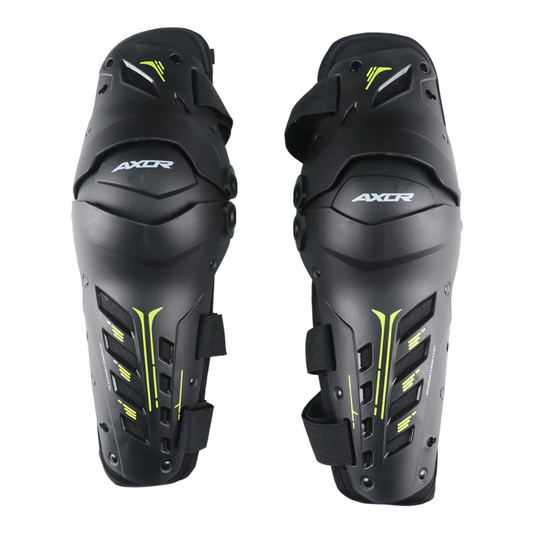 Axor Impact-X Knee Guard - Black Neon Yellow