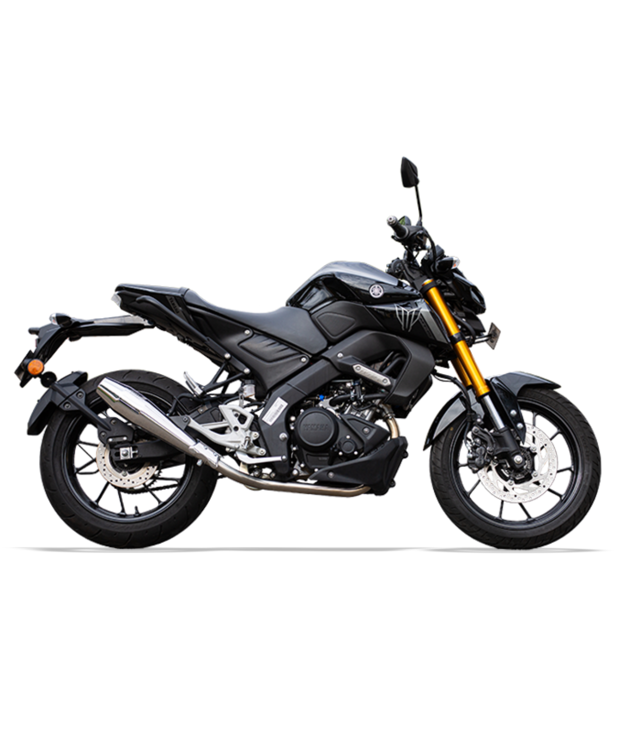 Silver Stallion Yamaha Strom M15 Full System Performace Exhaust - Silver