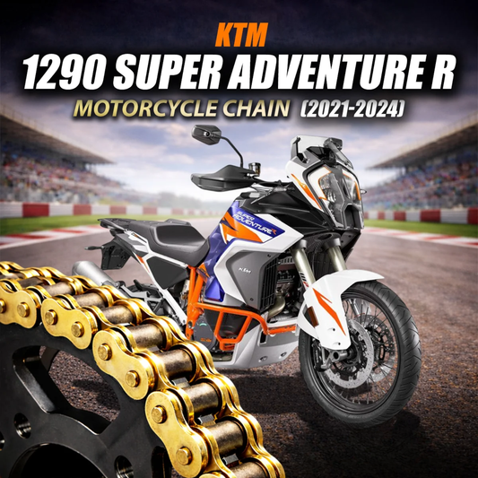 Crank1 KTM 1290 Super Adventure R (2021-2024) 525 Pitch ZVM-X 118L Chain - Gold