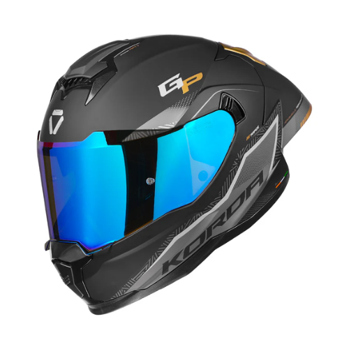 Korda Sonic Rapide Helmet - Matt Black Gold