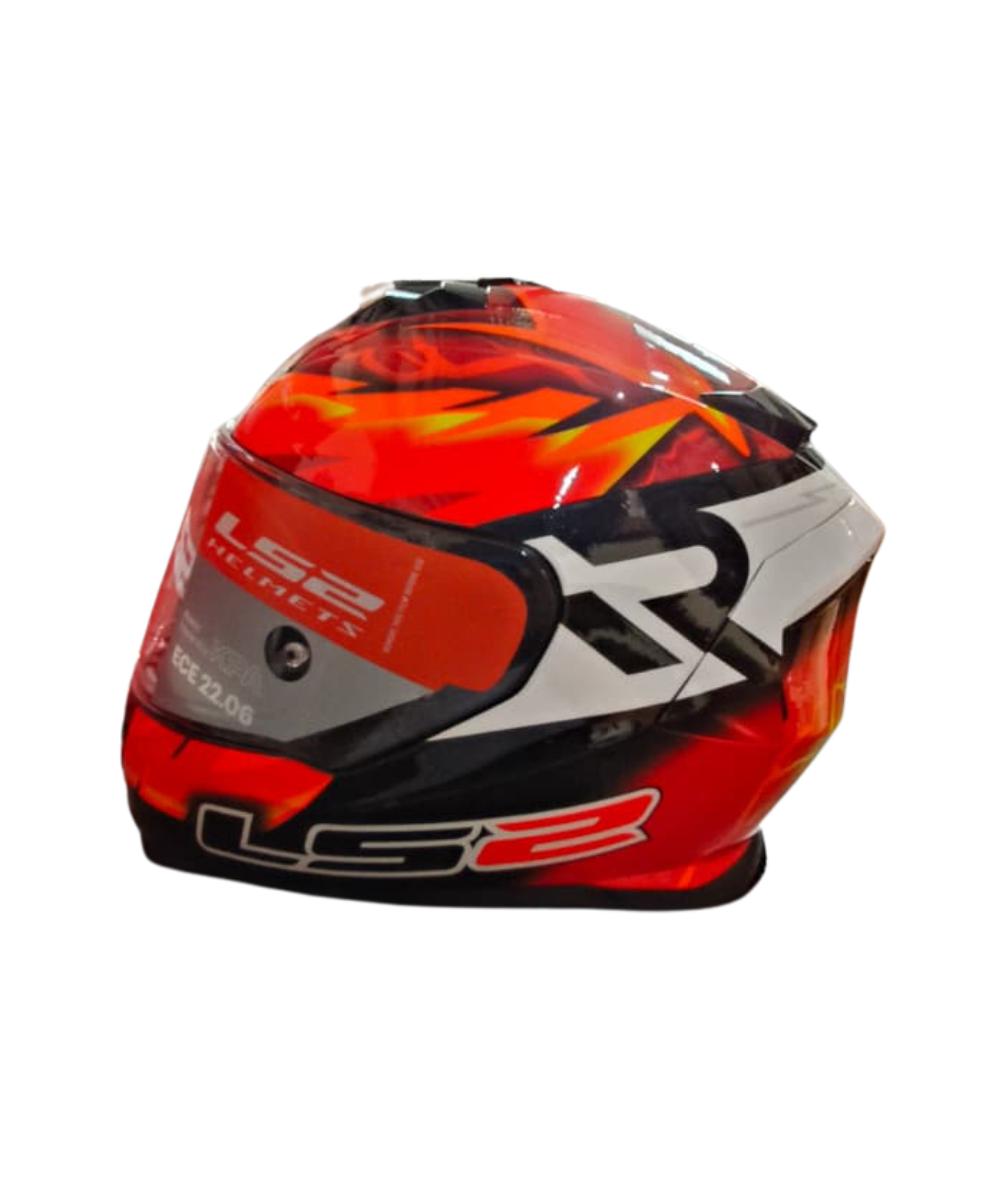 LS2 FF800 Storm II Replica Rinaldi Helmet - Gloss Orange - LS2