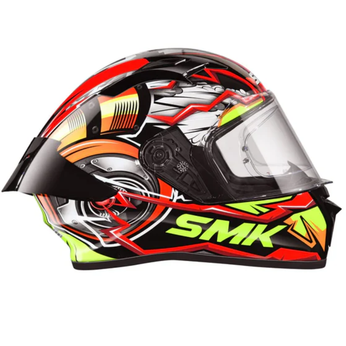 SMK Stellar Sports Turbo Graphics MA234 Helmet - SMK