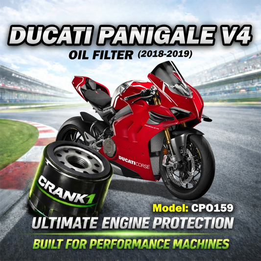 Crank1 Ducati Panigale V4 (2018-2019) Performance Oil Filters - CPO-159