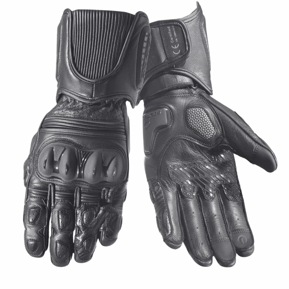 Solace Sabre CE Long Gloves - Black - Solace