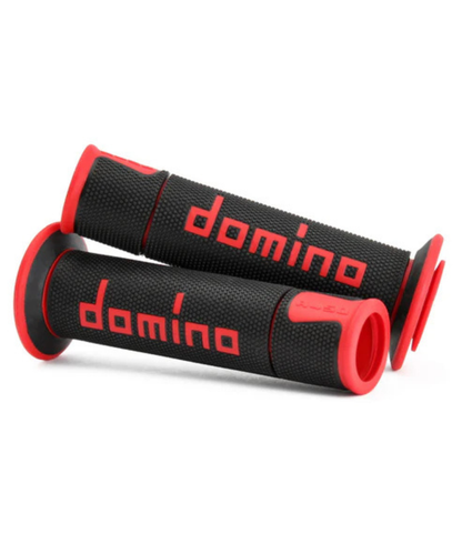 Domino A450 Handlebar Grip - Black Red