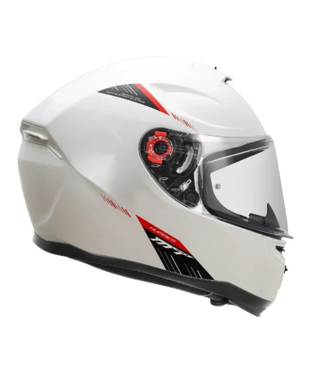 MT Hummer B Solid A0 Helmet - Gloss White