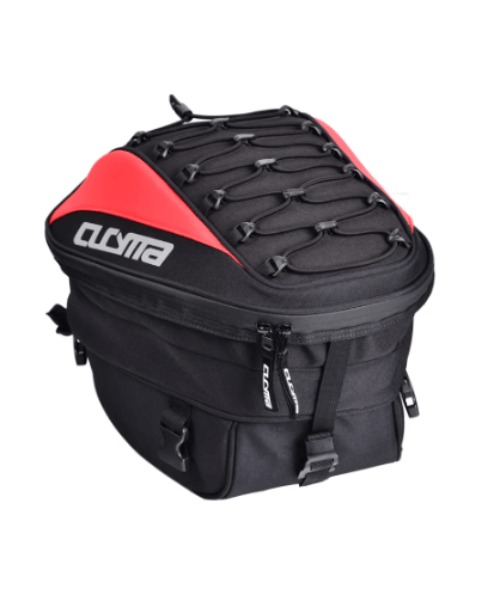 Cucyma Motorcycle Tail Seat Bag - Red