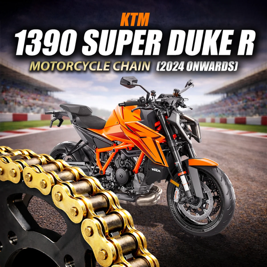 Crank1 KTM 1390 Super Duke R (2024 Onwards) 525 Pitch ZVM-X 112L Chain - Gold
