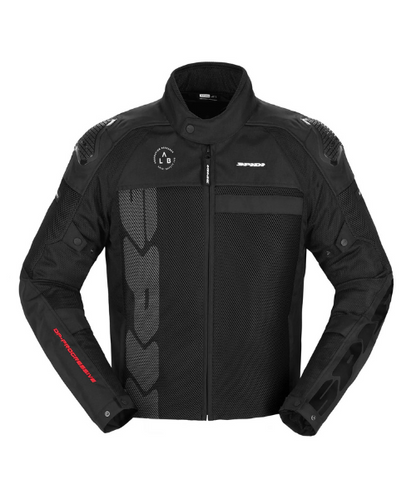 Spidi Progressive Net Windout Riding Jacket - Black