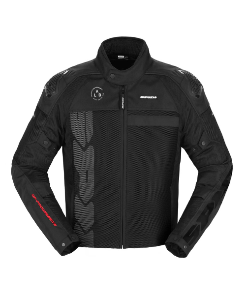 Spidi Progressive Net Windout Riding Jacket - Black