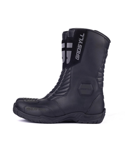 Gadsyll G-STAR 11 V2 Water Resistant Motorcycle Riding Boots - Black